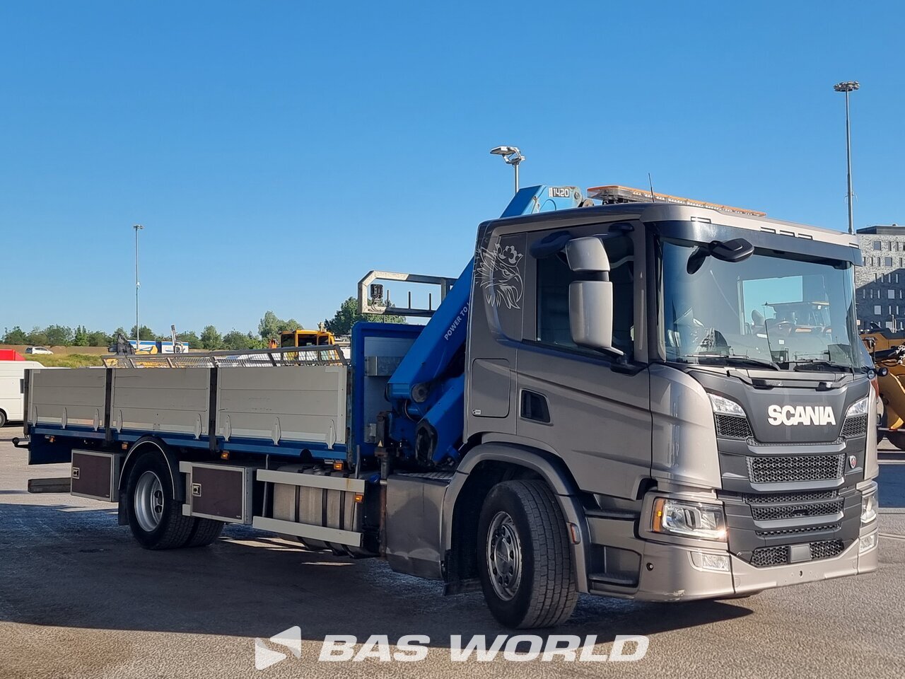 Other : Scania P280 4X2 Camion plateaux