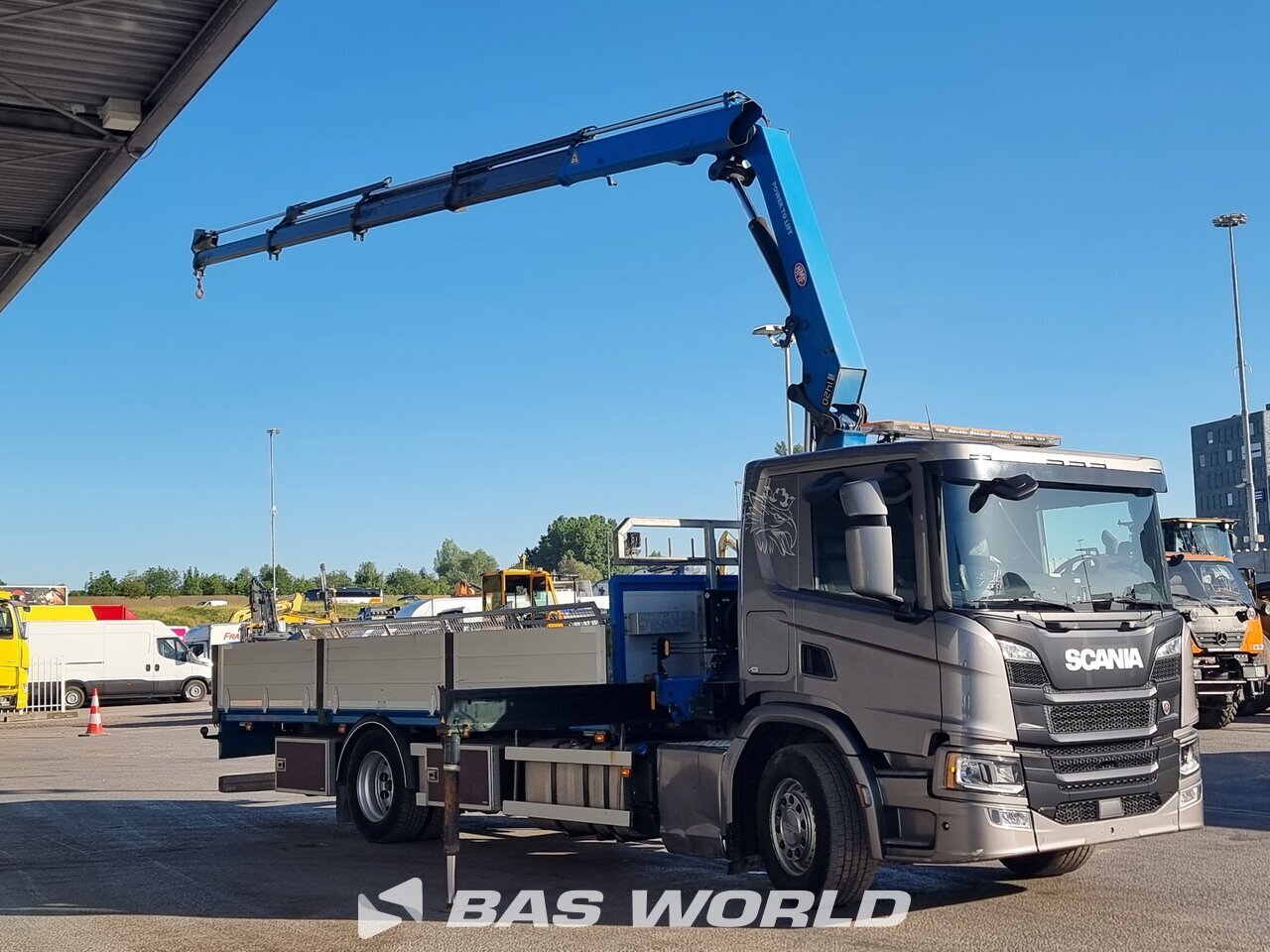 Other : Scania P280 4X2 Camion plateaux