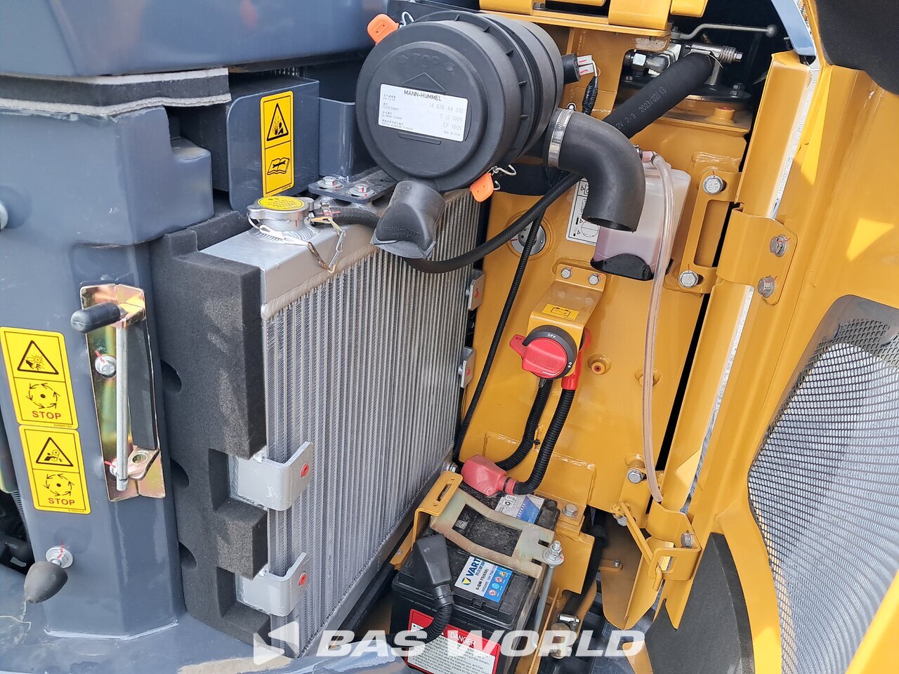 Engine room - Right : XCMG XE35 E Mini pelle <10t