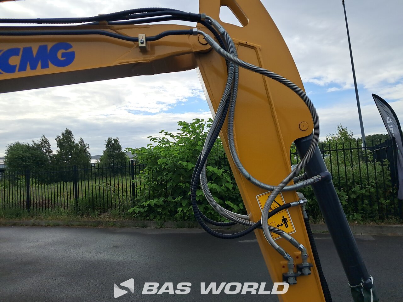 Boom hydraulics - Right : XCMG XE35 E Mini pelle <10t