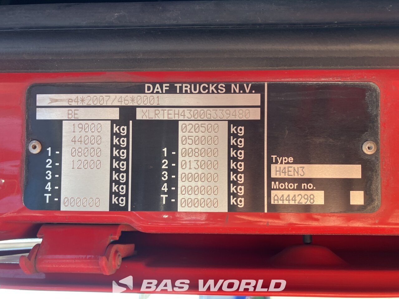 Other : DAF XF 480 4X2 Tracteur routier