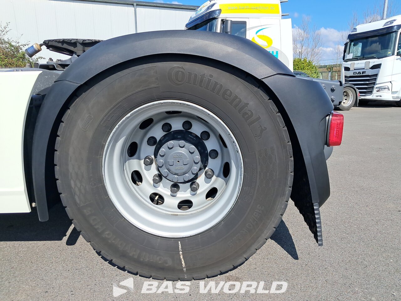 Axle overview : DAF XF 480 4X2 Tracteur routier