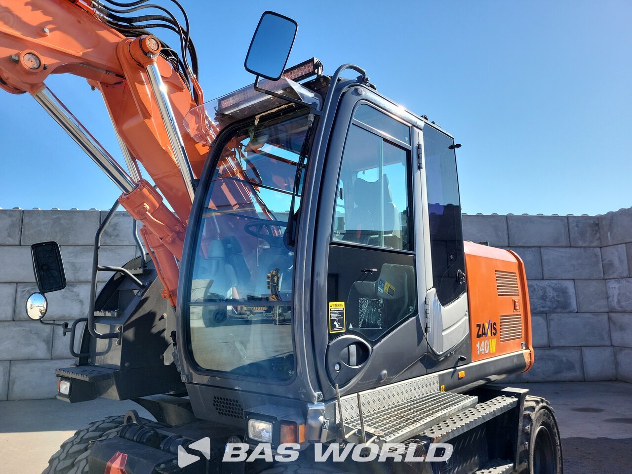 Hitachi ZX140W -3 Wheeled excavator - BAS World