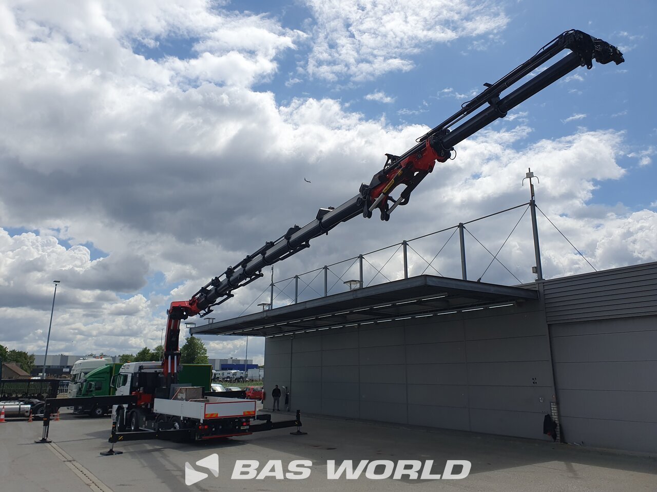 Other : MAN TGS 35.520 8X4 Palfinger Camion plateaux