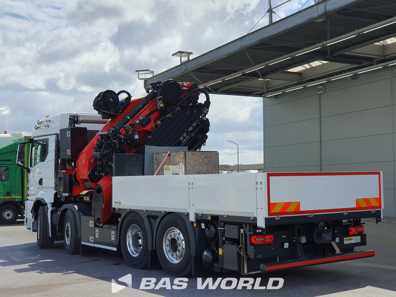 Other : MAN TGS 35.520 8X4 Palfinger Camion plateaux