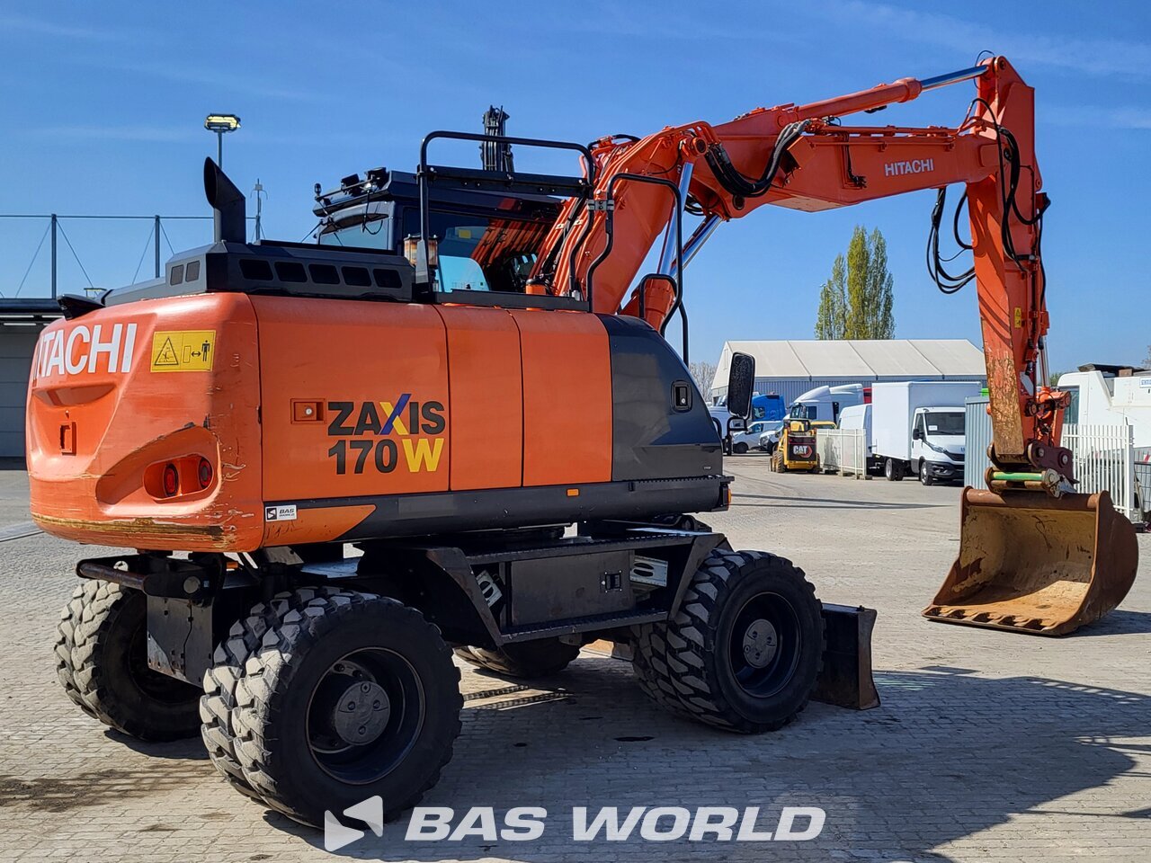 Hitachi ZX170W -6 Wheeled excavator - BAS World