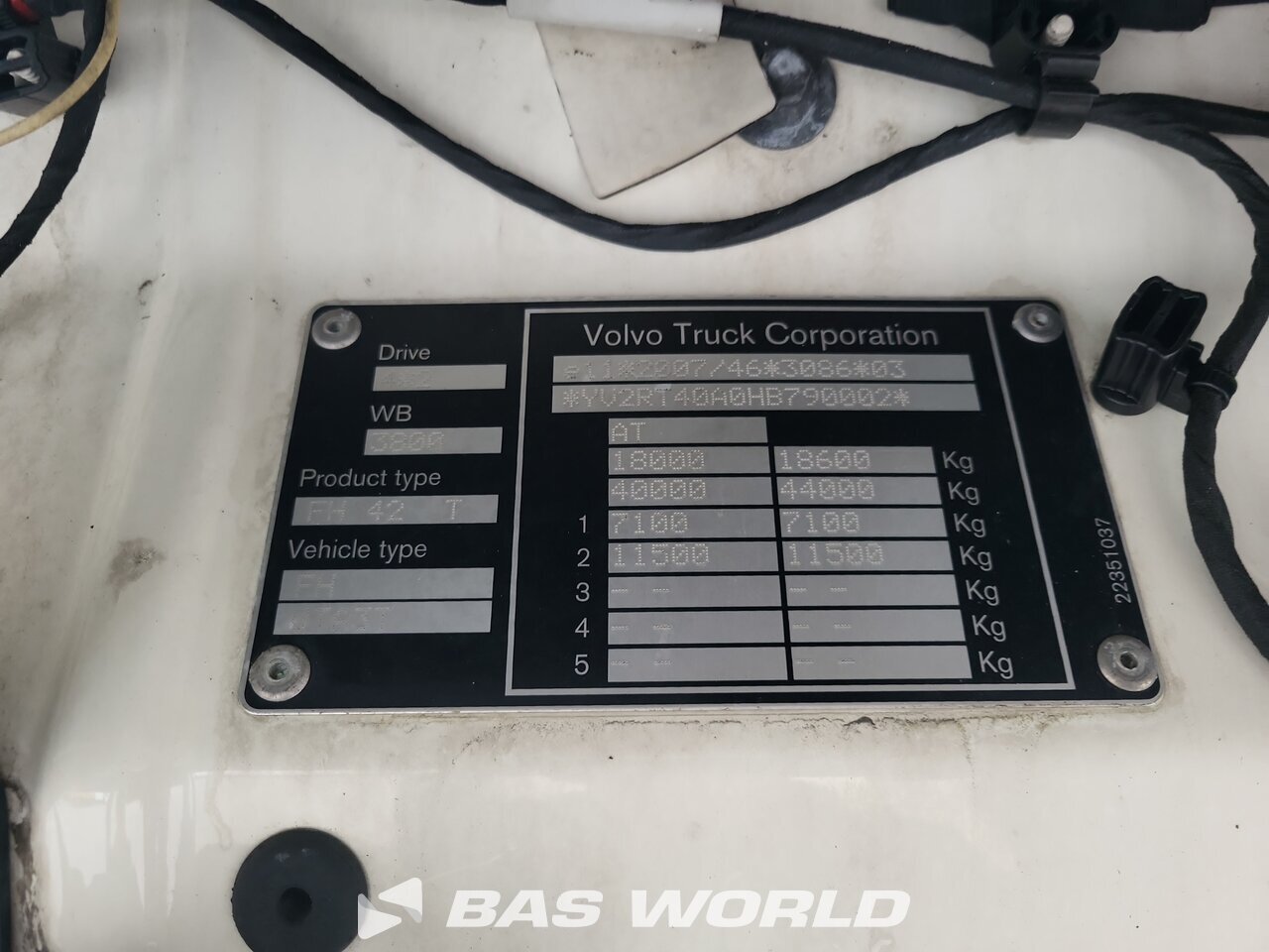 Other : Volvo FH 500 4X2 Tracteur routier