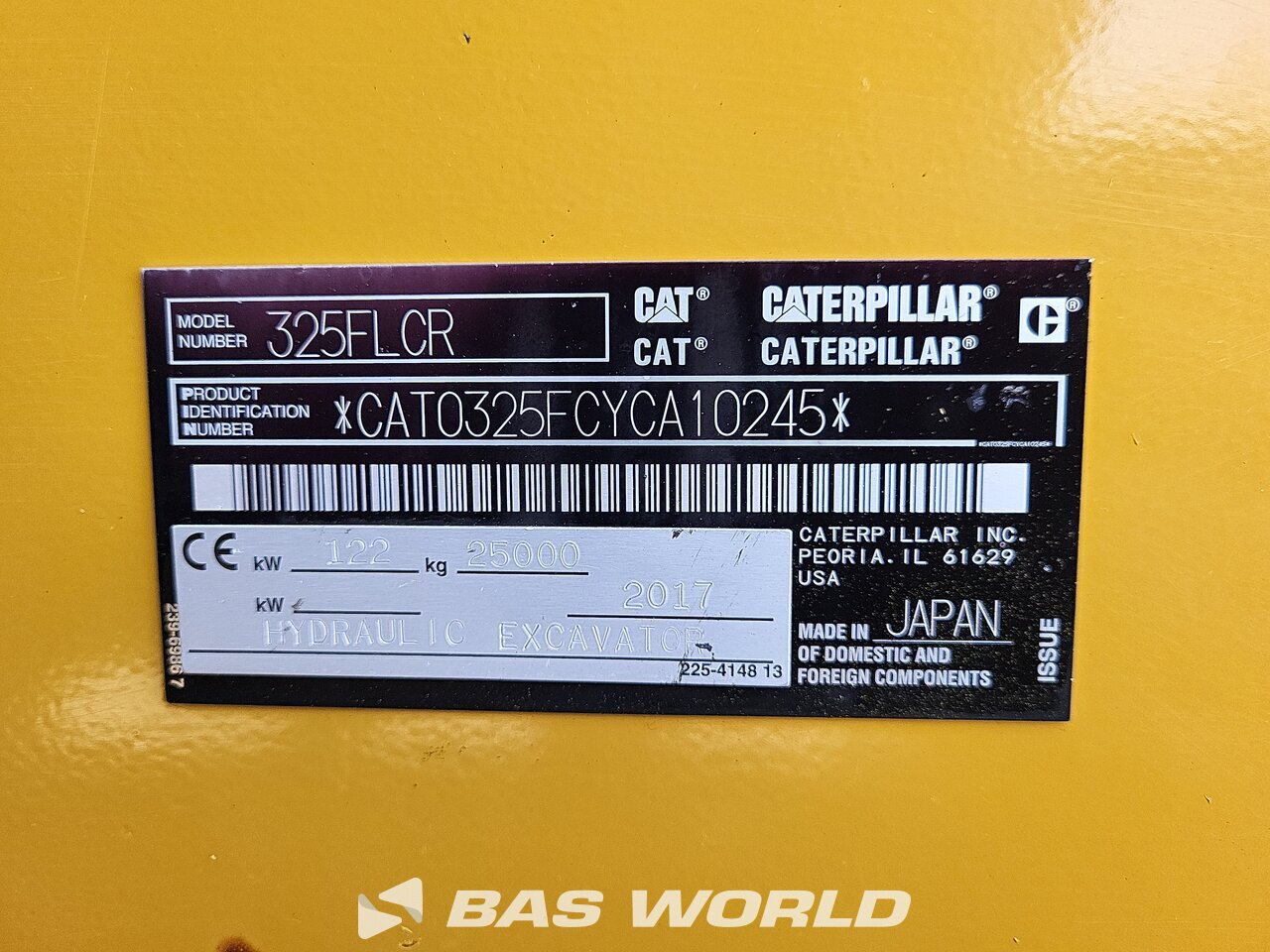 Other : Caterpillar 325 F L Pelle sur chenilles