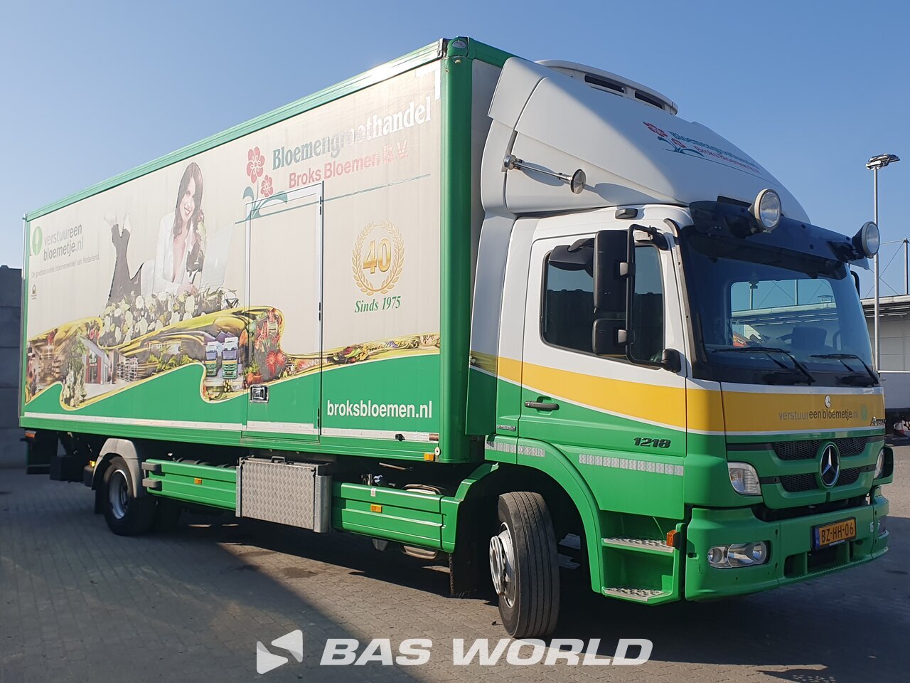 Other : Mercedes Atego 1218 4X2 Carbouw Camion frigorifique