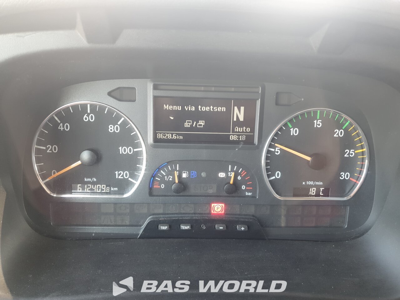 Other : Mercedes Atego 1218 4X2 Carbouw Camion frigorifique