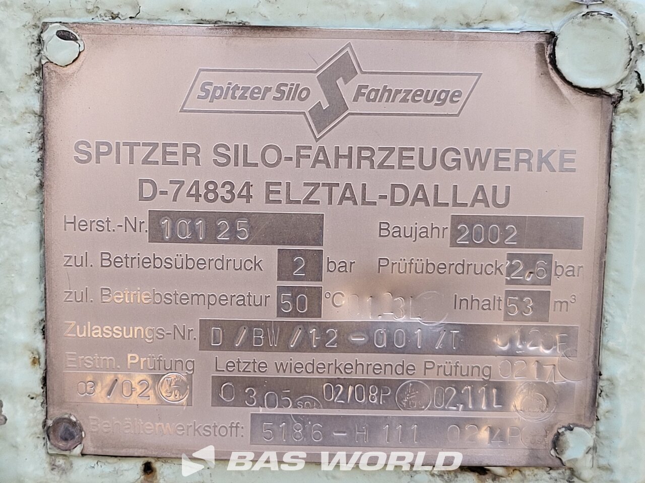 Other : Spitzer Semi-remorque silo