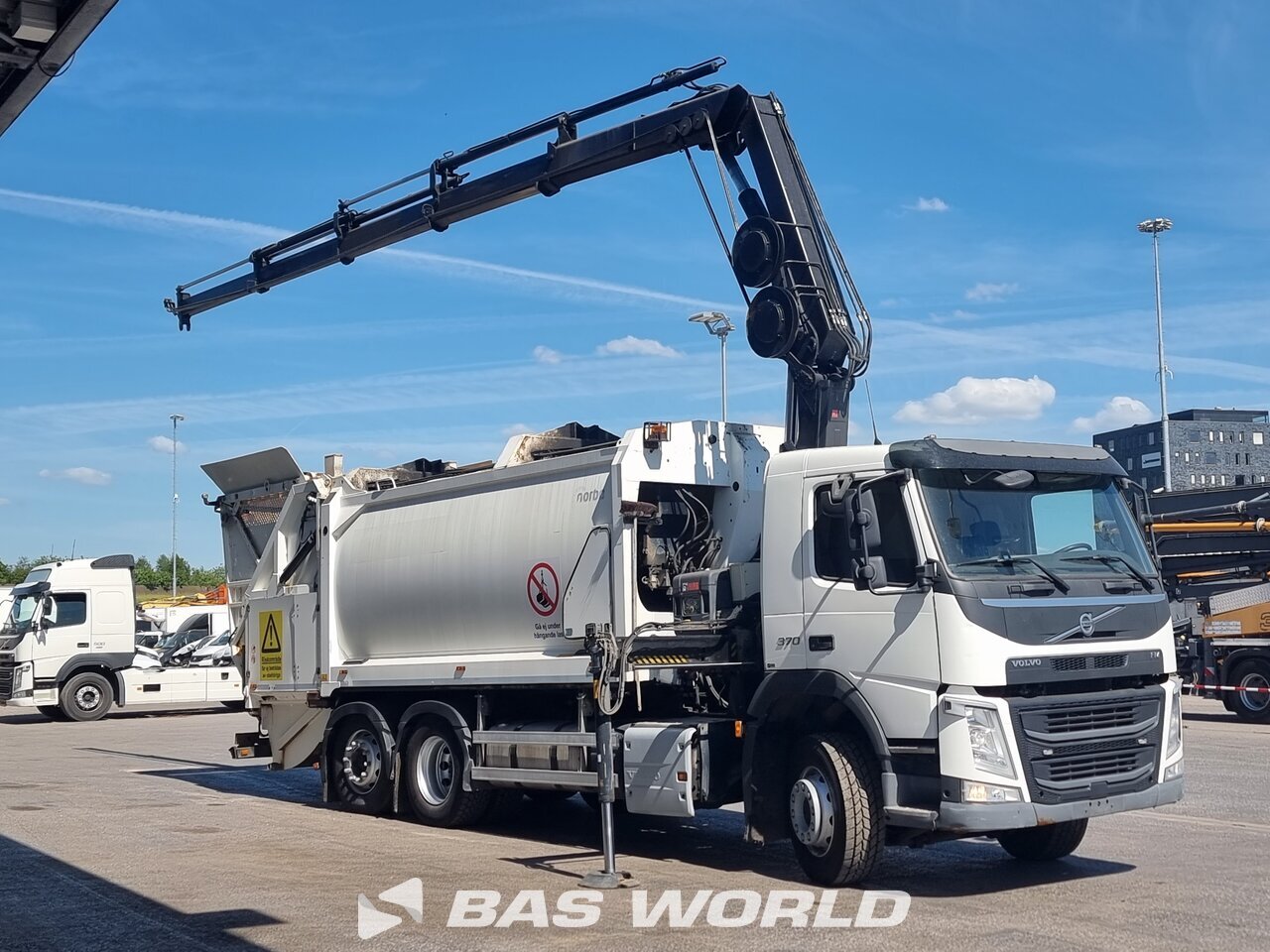 Other : Volvo FM 370 6X2 GeesinkNorba Camion d'ordures