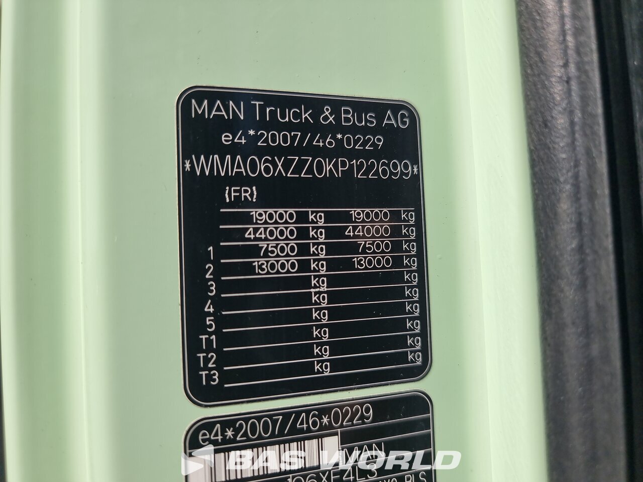 Other : MAN TGX 18.460 4X2 Tracteur routier
