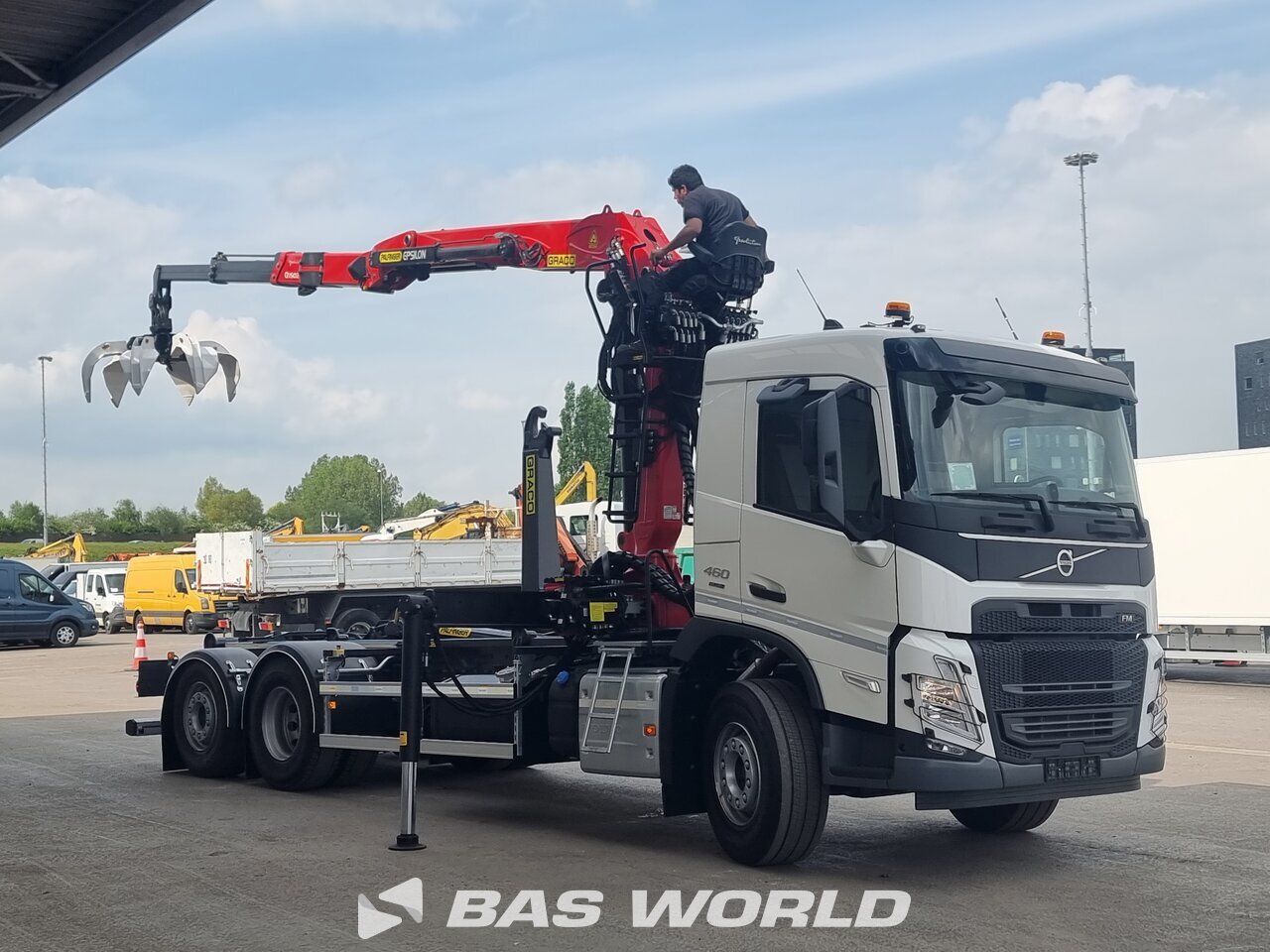 Other : Volvo FM 460 6X2 Palfinger type: PHT20SLD5 camion à bras