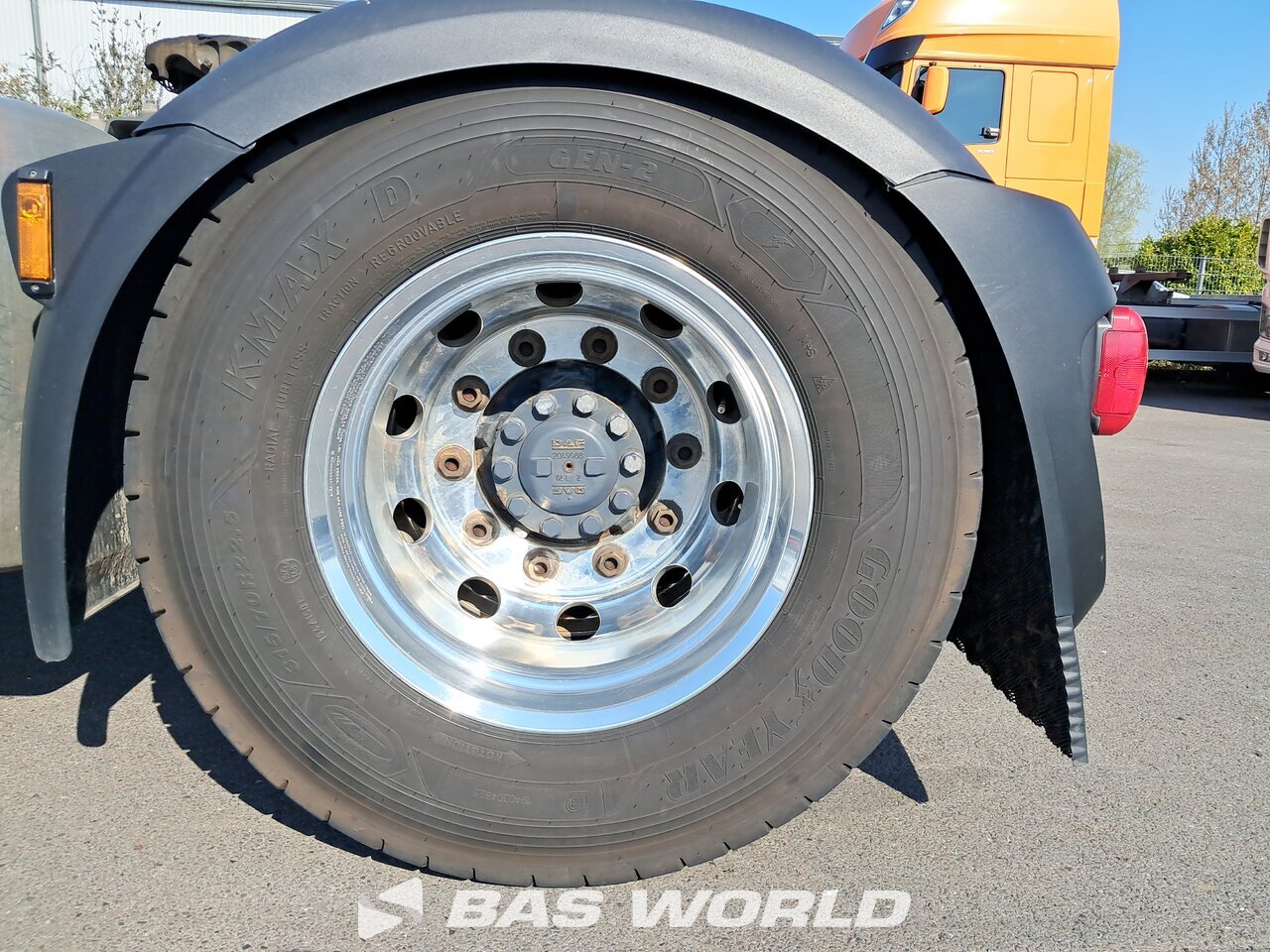 Axle overview : DAF XF 480 4X2 Tracteur routier
