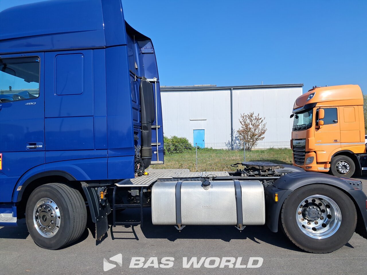 Axle overview : DAF XF 480 4X2 Tracteur routier
