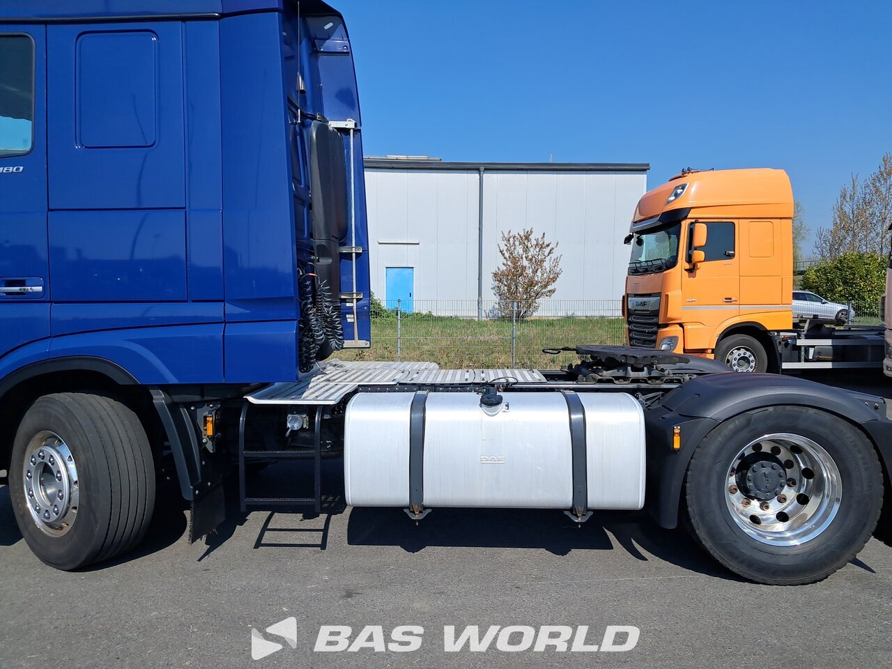 Axle overview : DAF XF 480 4X2 Tracteur routier
