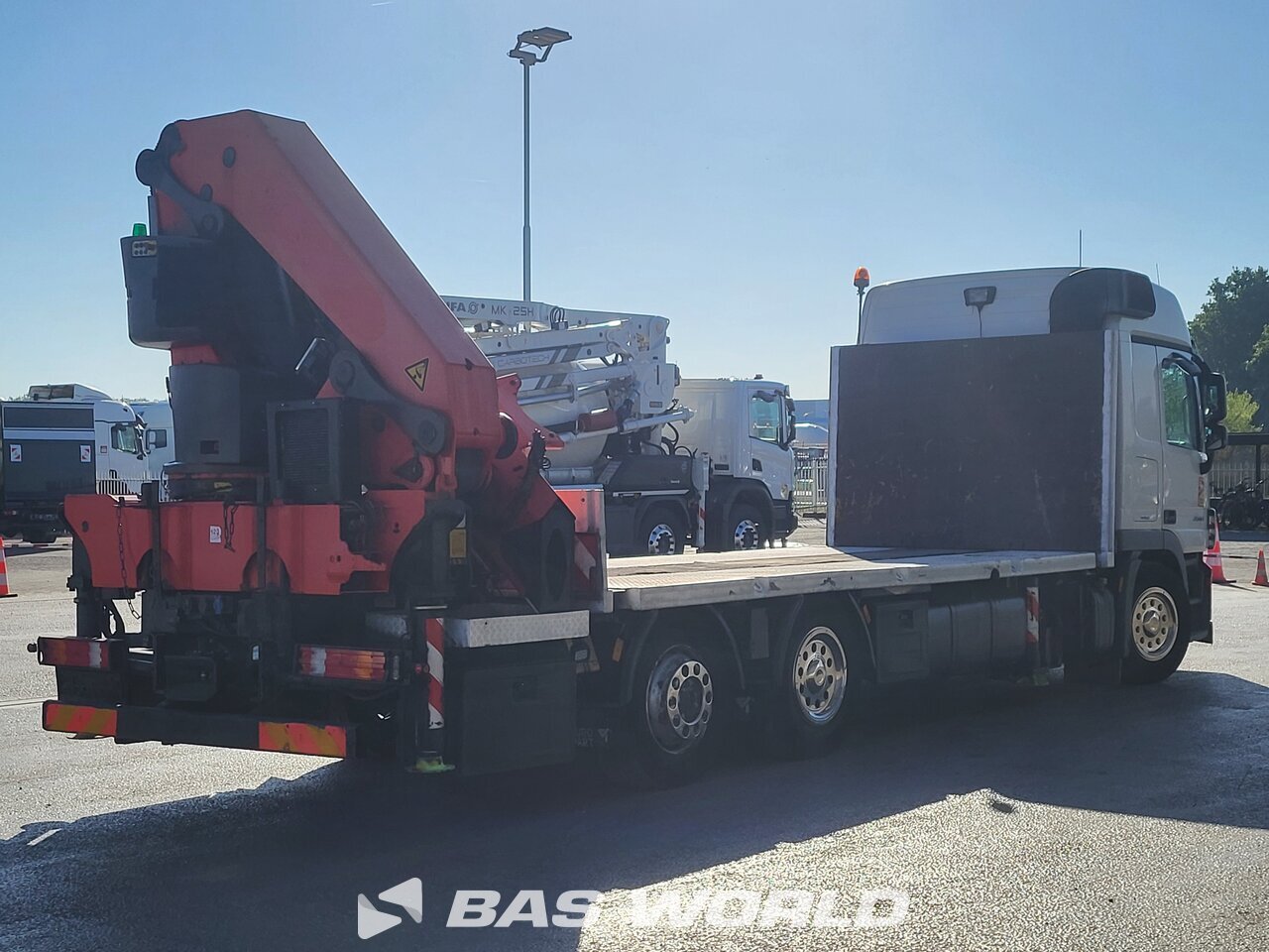 Other : Mercedes Actros 2544 6X2 Camion plateaux