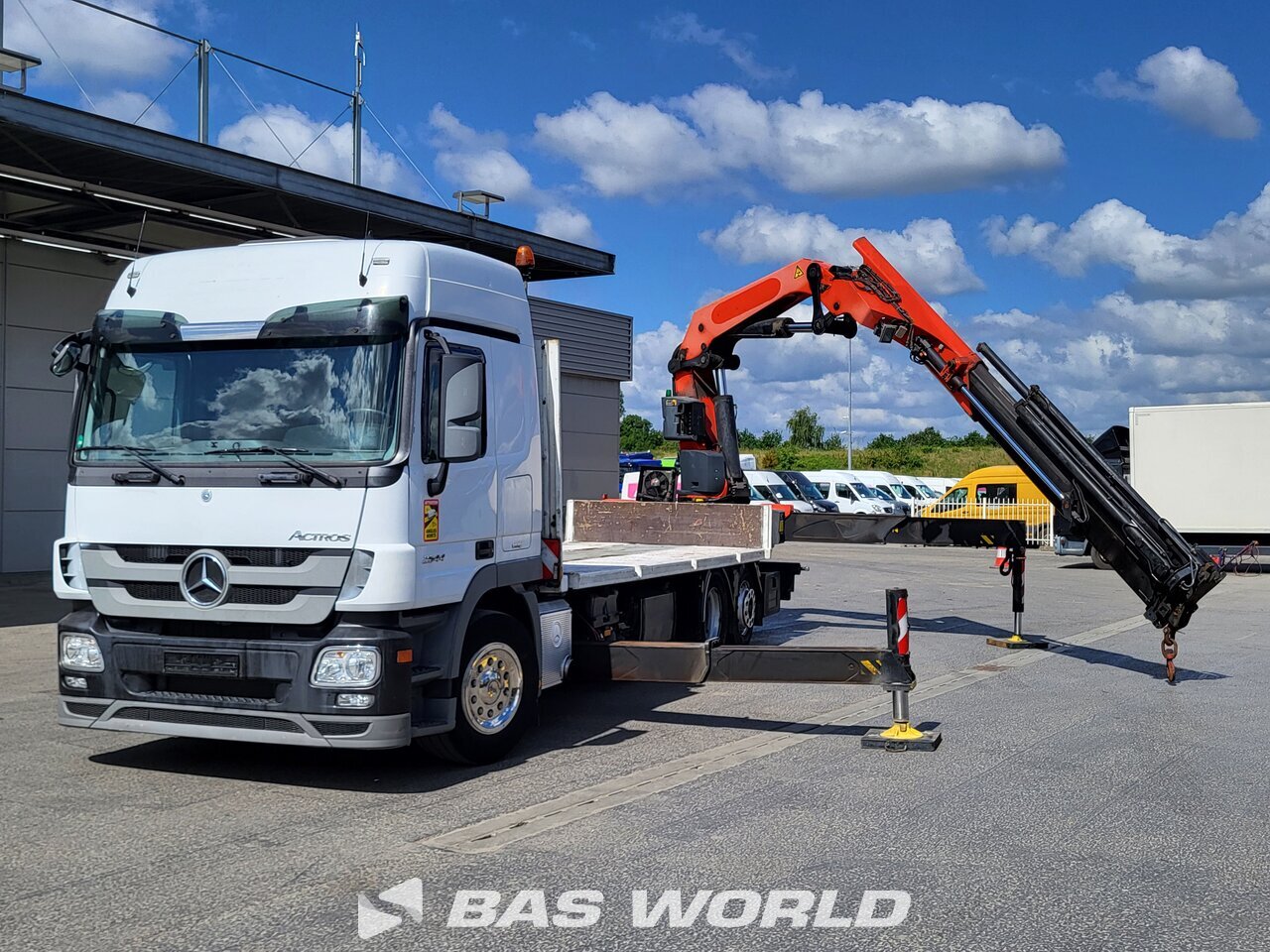 Other : Mercedes Actros 2544 6X2 Camion plateaux