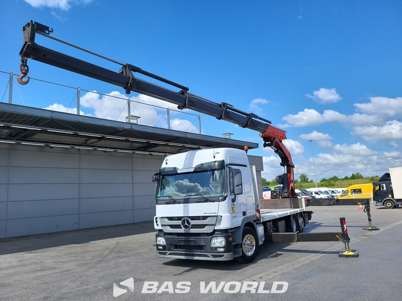 Other : Mercedes Actros 2544 6X2 Camion plateaux