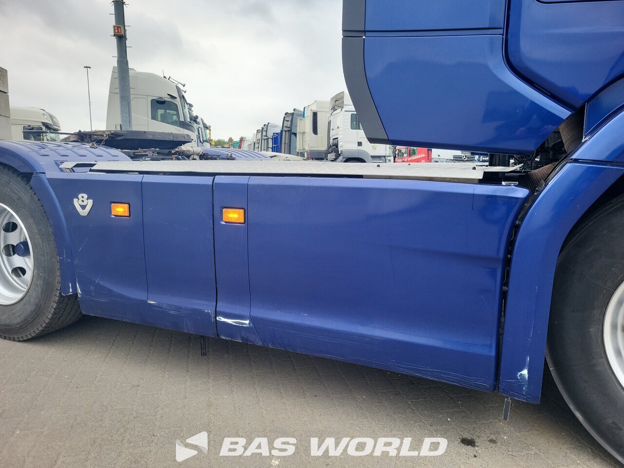 Spoilerset chassis : Scania R650 6X2 Tracteur routier