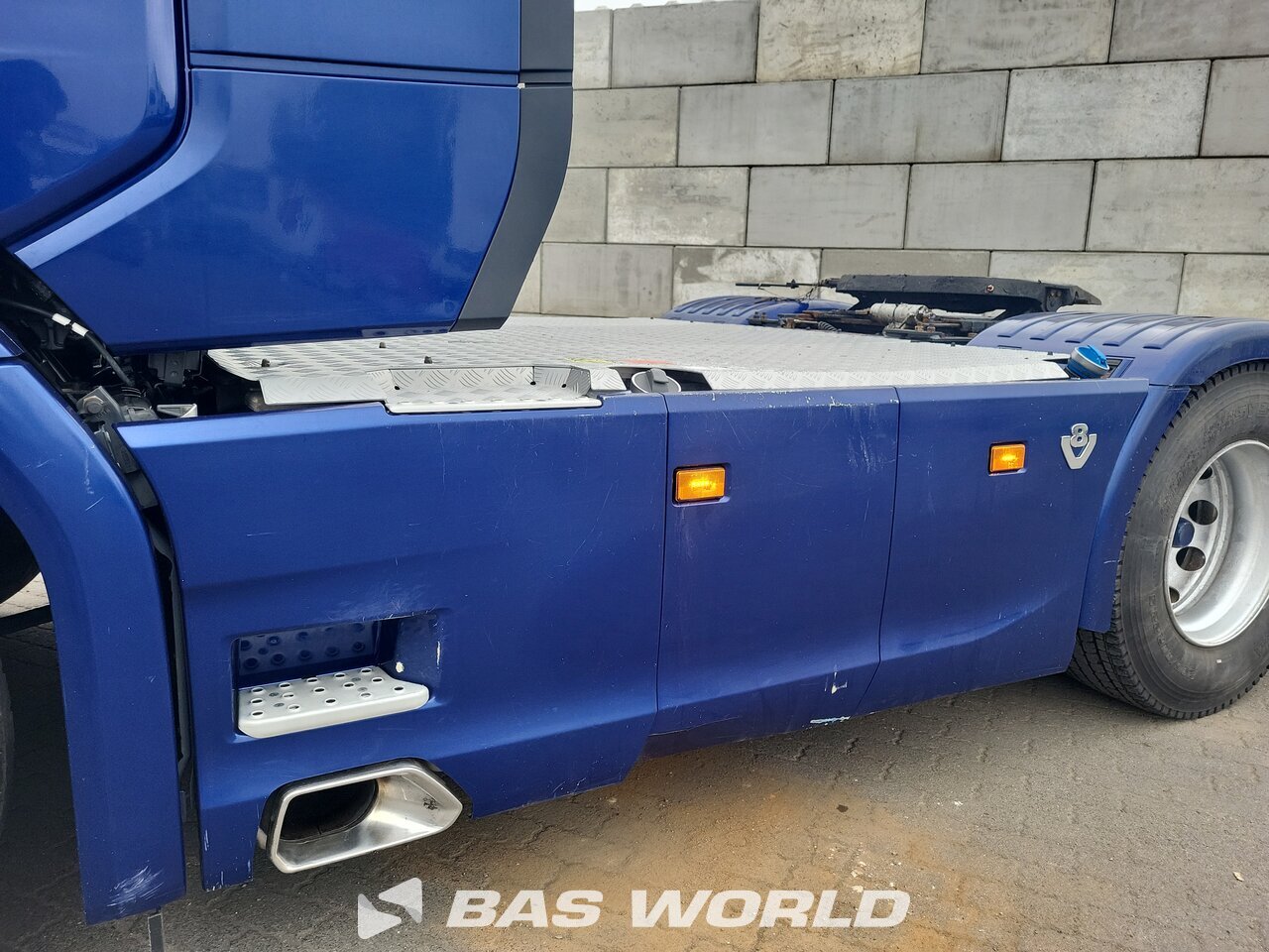 Spoilerset chassis : Scania R650 6X2 Tracteur routier
