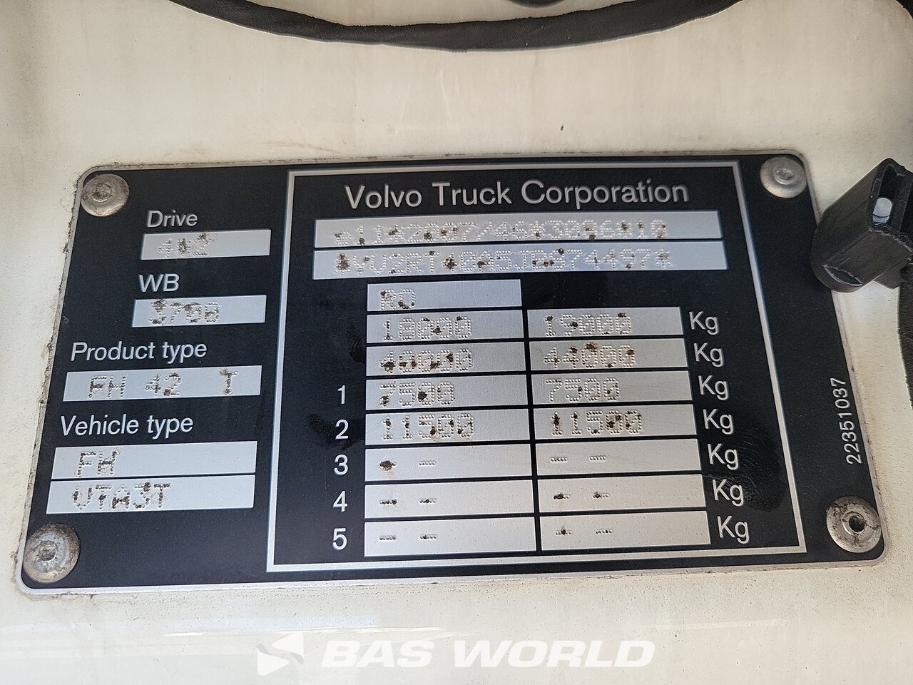 Other : Volvo FH 500 4X2 Tracteur routier