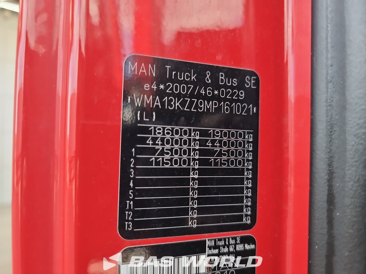 Other : MAN TGX 18.430 4X2 Tracteur routier