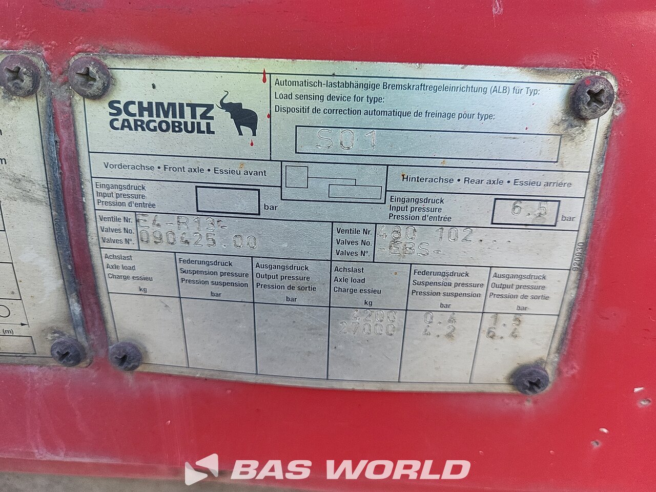 Other : Schmitz Semi-remorques rideaux coulissants