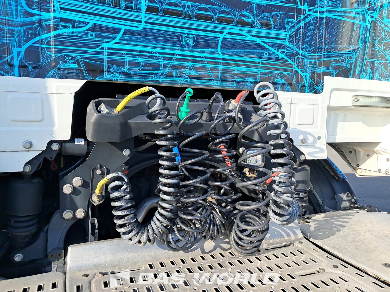 Trailer connections : DAF XD 450 6X2 Tracteur routier