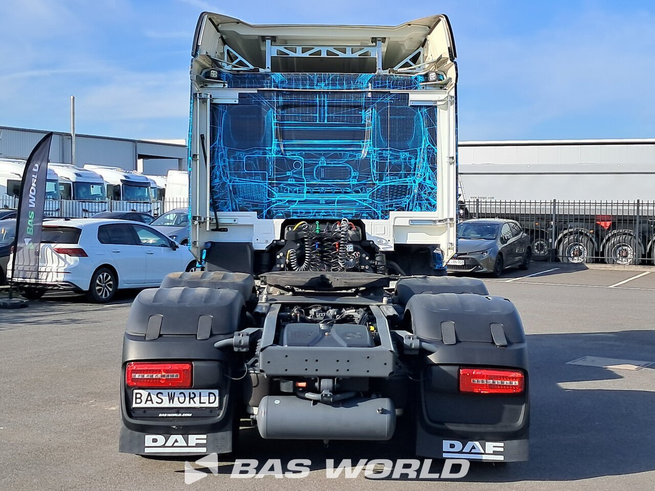 Back : DAF XD 450 6X2 Tracteur routier