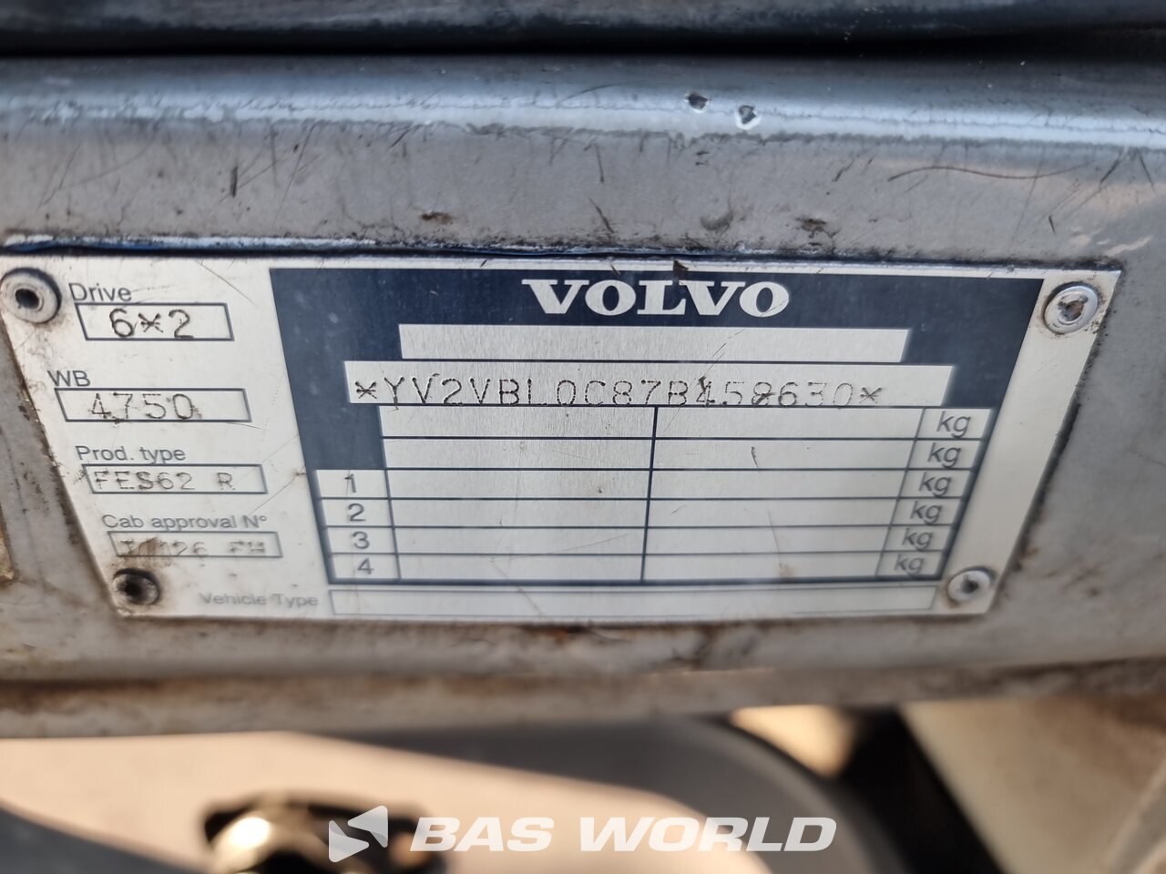 Other : Volvo FE 280 6X2 Camion plateaux