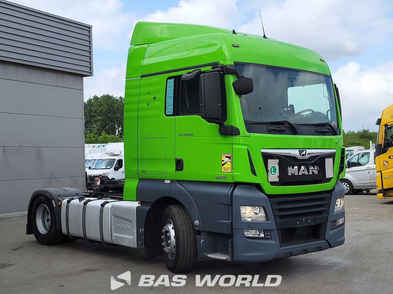 Front right : MAN TGX 18.500 4X2 Tracteur routier
