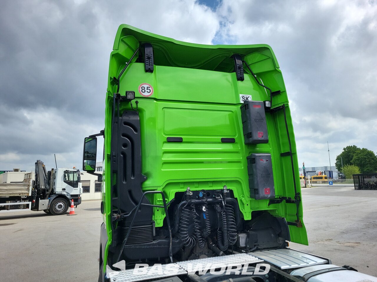 Back of cabin : MAN TGX 18.500 4X2 Tracteur routier