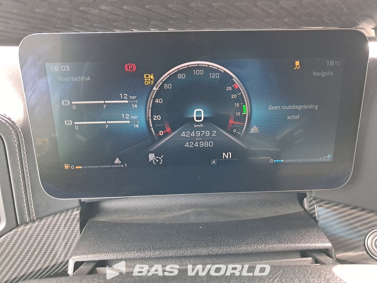 Other : Mercedes Actros 2163 4X2 Tracteur routier