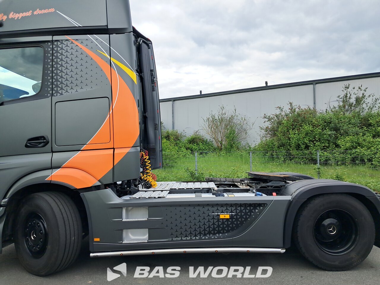 Axle overview : Mercedes Actros 2163 4X2 Tracteur routier