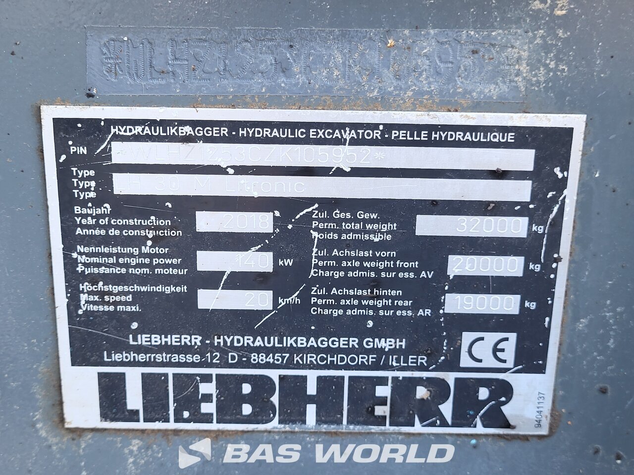 Other : Liebherr LH30 M Pelle à déchets