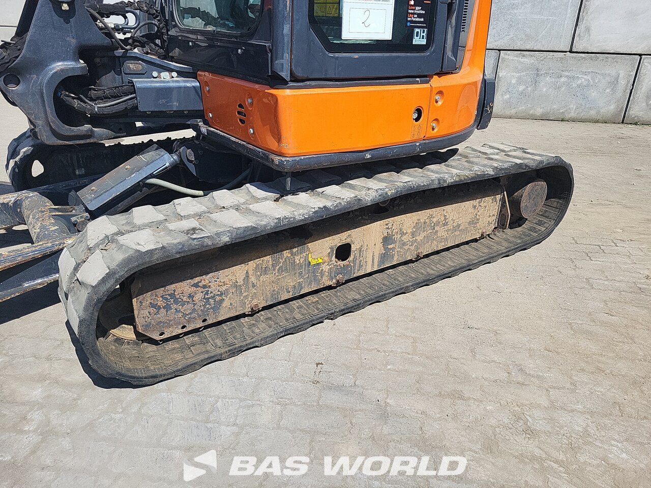 ポコタ Hitachi ZX55 U-6 CLR Mini excavator <10t - BAS World