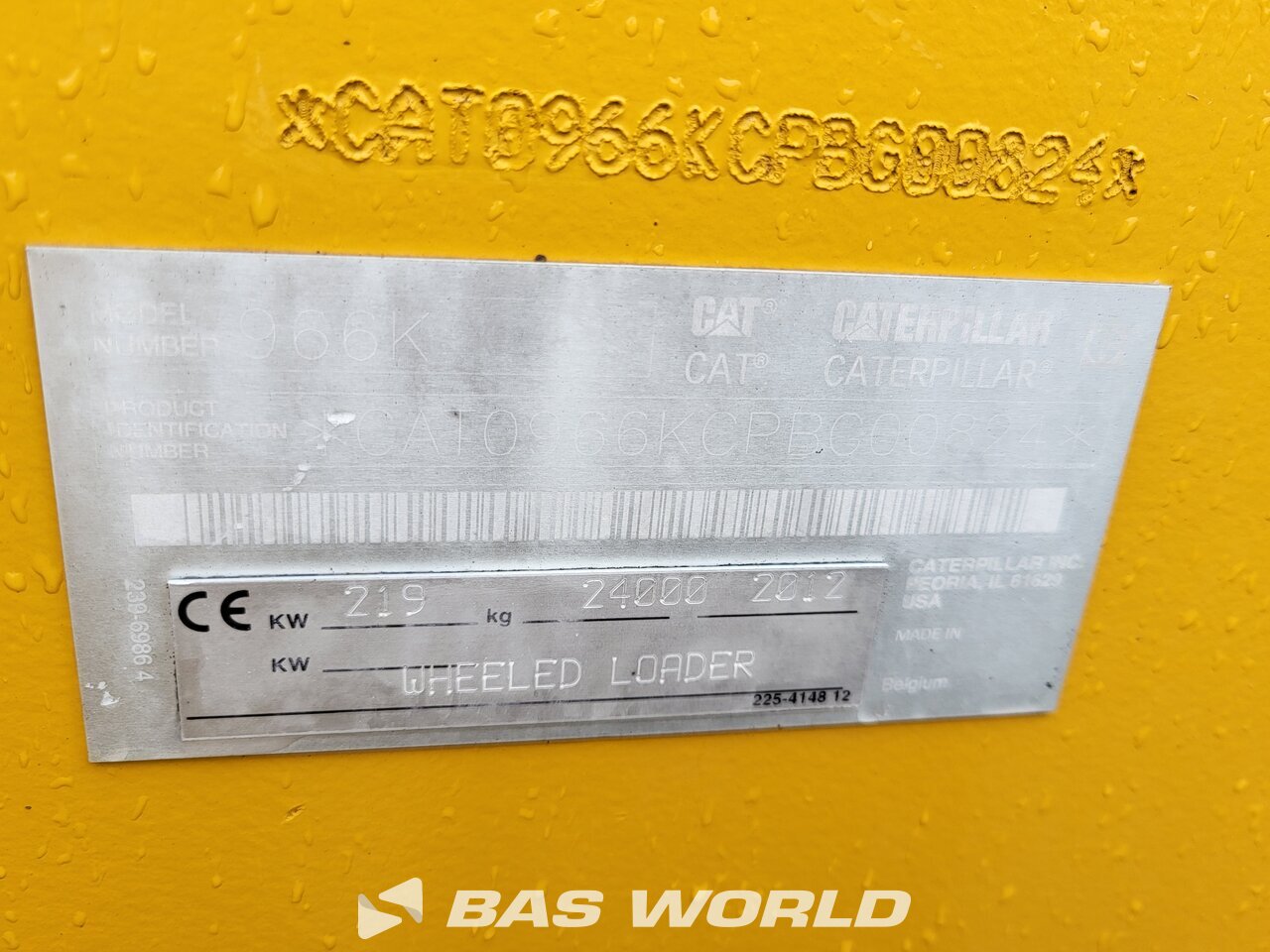 Other : Caterpillar 966 K Chargeuse sur pneus