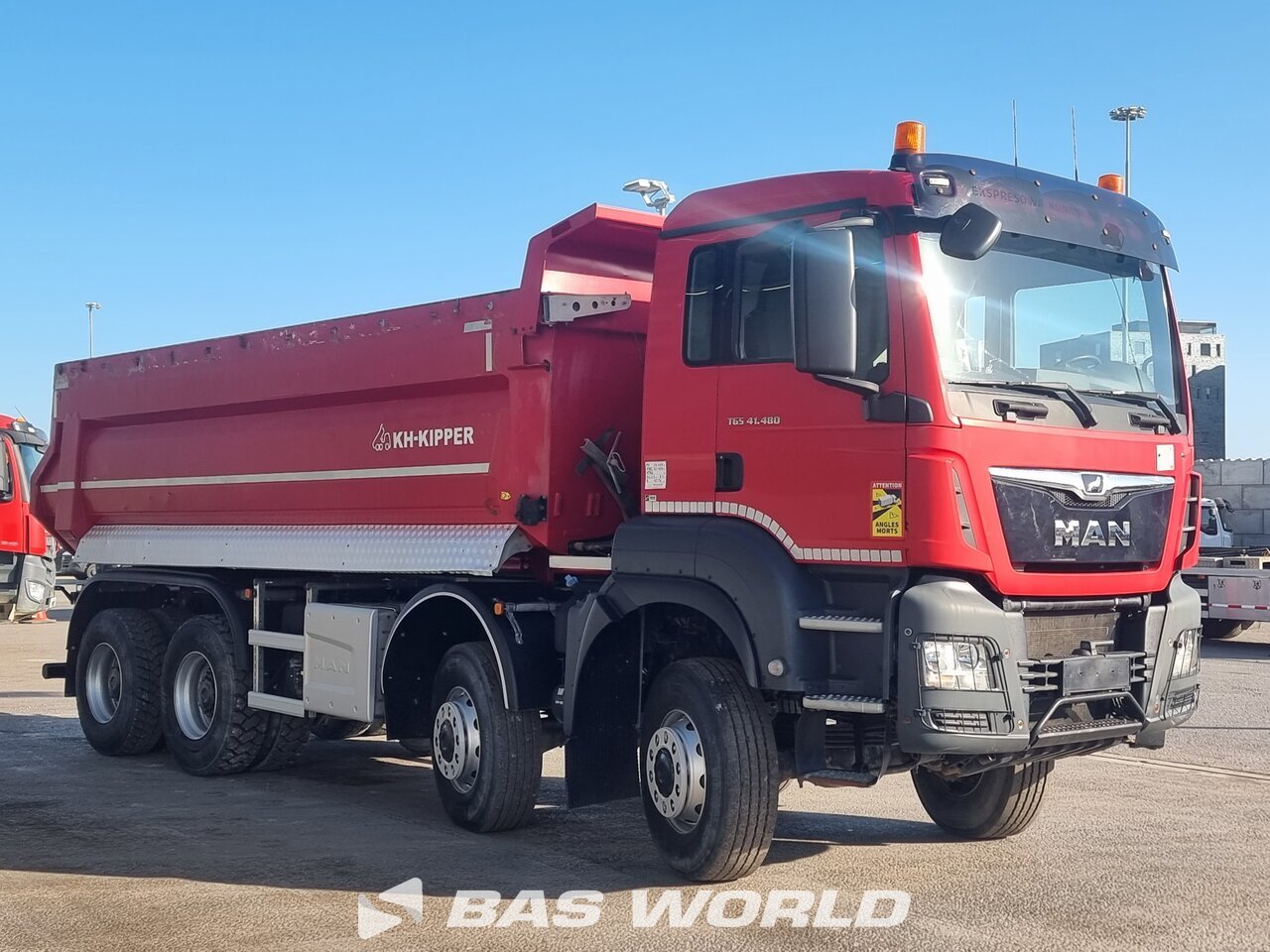 Other : MAN TGS 41.480 8X8 KH-Kipper Camion Benne