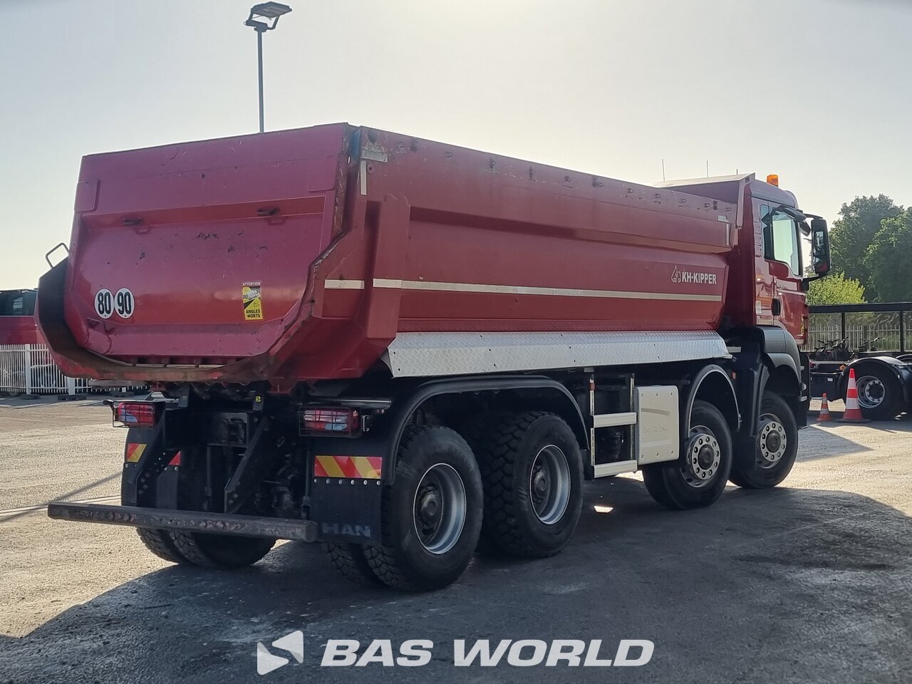 Other : MAN TGS 41.480 8X8 KH-Kipper Camion Benne
