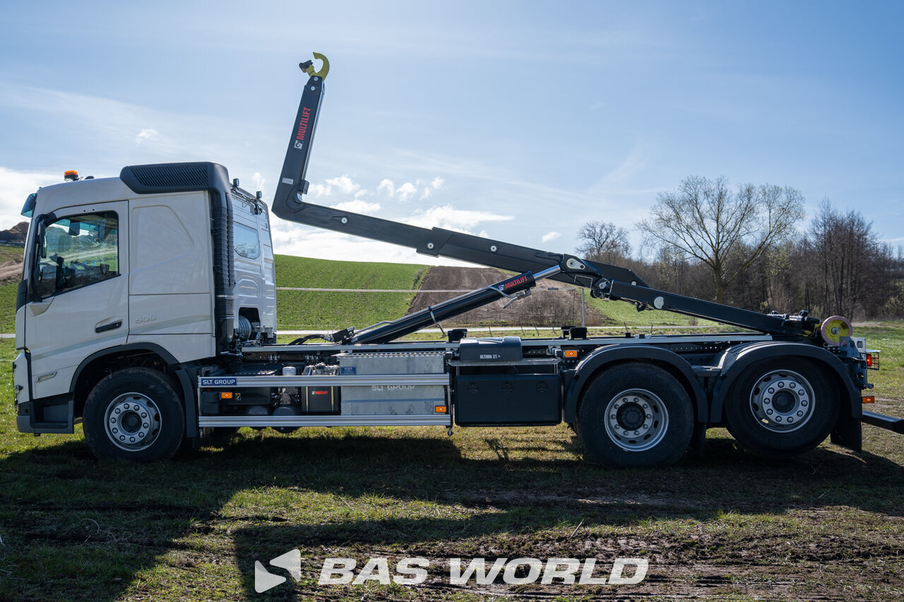 Other : Volvo FM 500 6X2 Hiab Type : VLT21s59 camion à bras