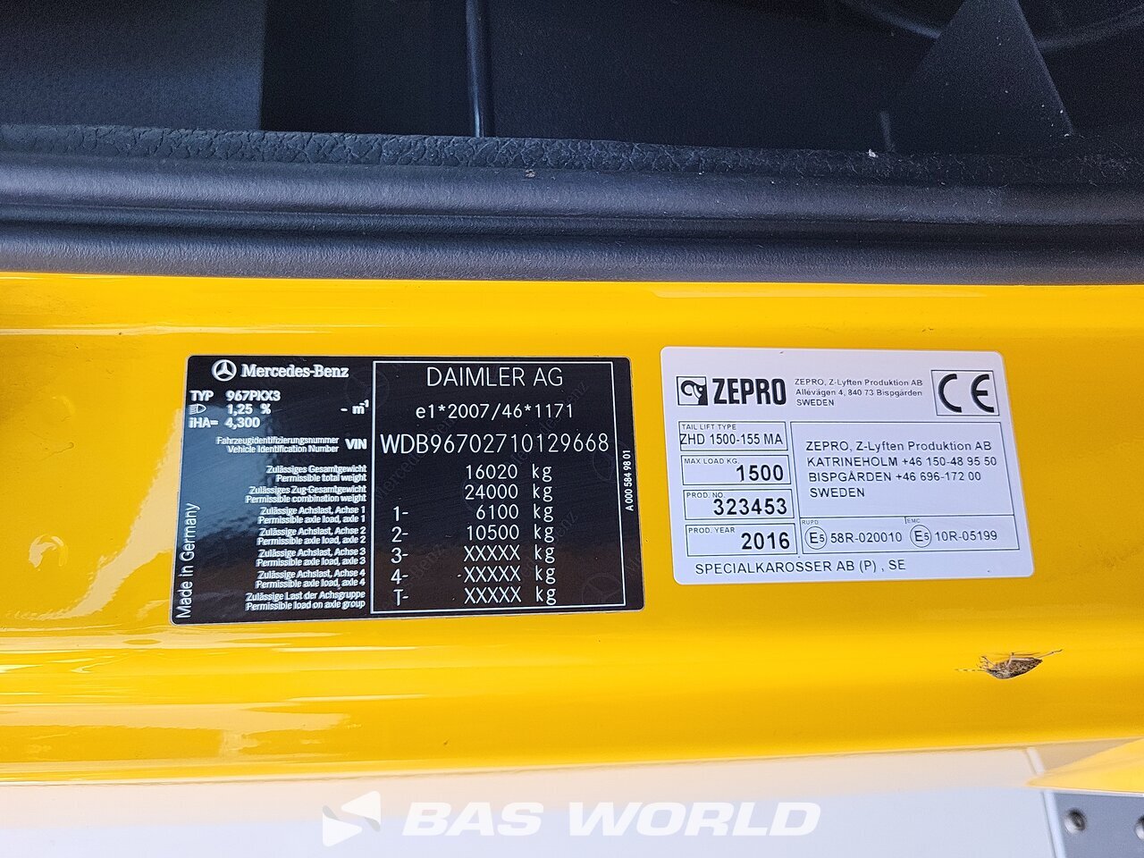 Other : Mercedes Atego 1524 Kyl kylbil