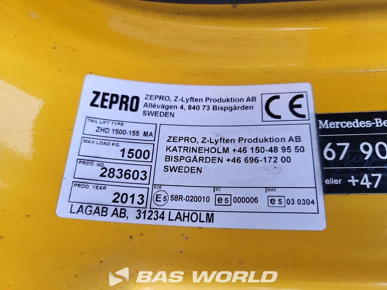 Other : Mercedes Atego 1324 Kyl kylbil