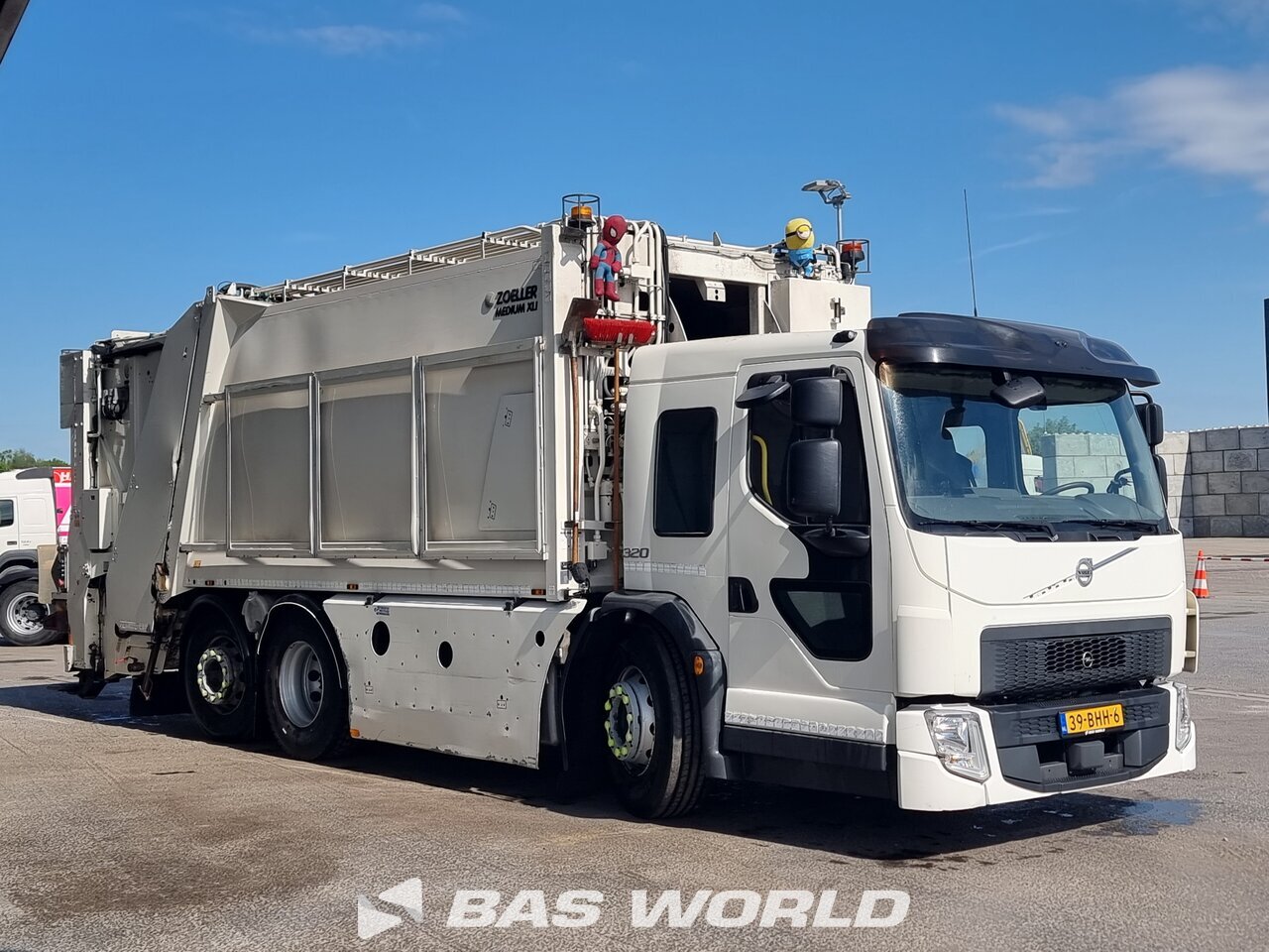 Other : Volvo FE 320 6X2 Haller Type: MED XLI Camion d'ordures