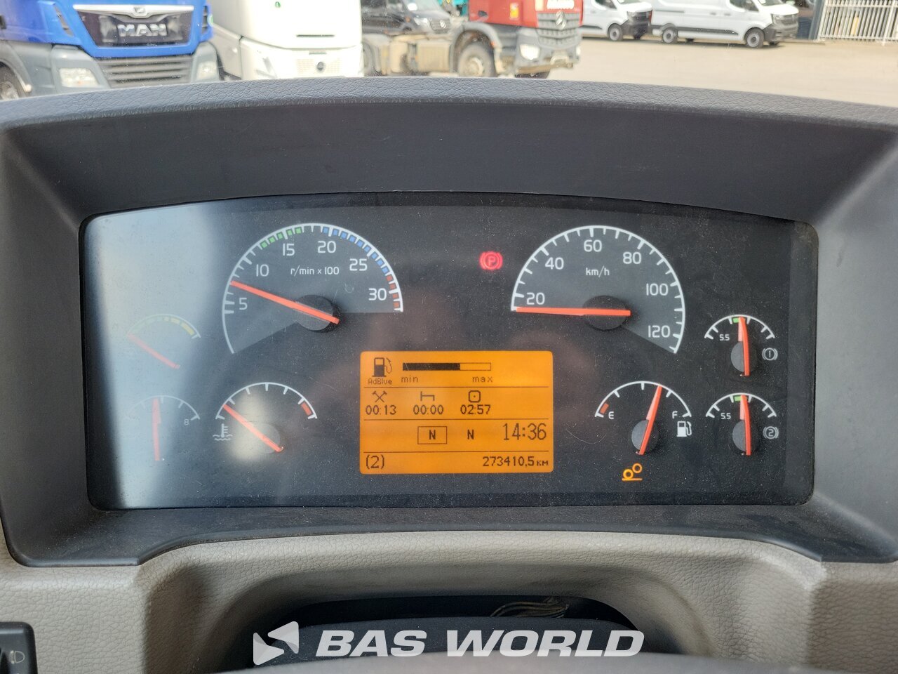 Other : Volvo FE 300 6X2 GeesinkNorba Type: GPM III v 20H25 Split II Camion d'ordures