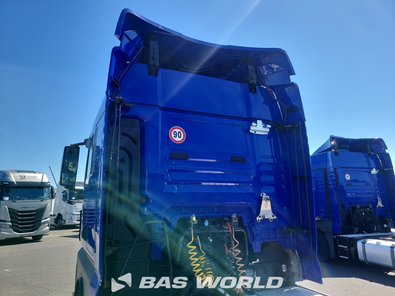 Back of cabin : MAN TGX 18.460 4X2 Tracteur routier