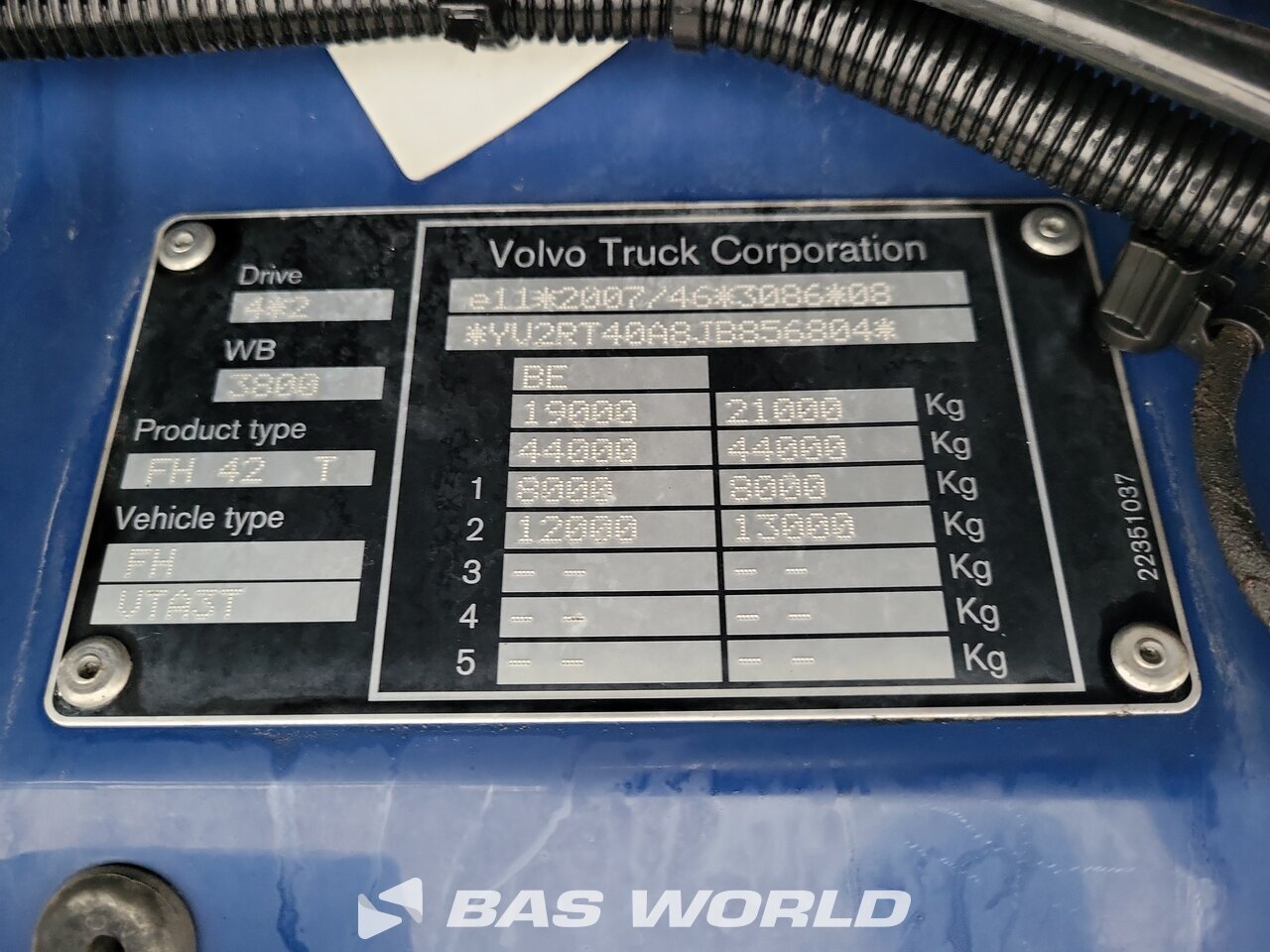 Other : Volvo FH 500 4X2 Tracteur routier