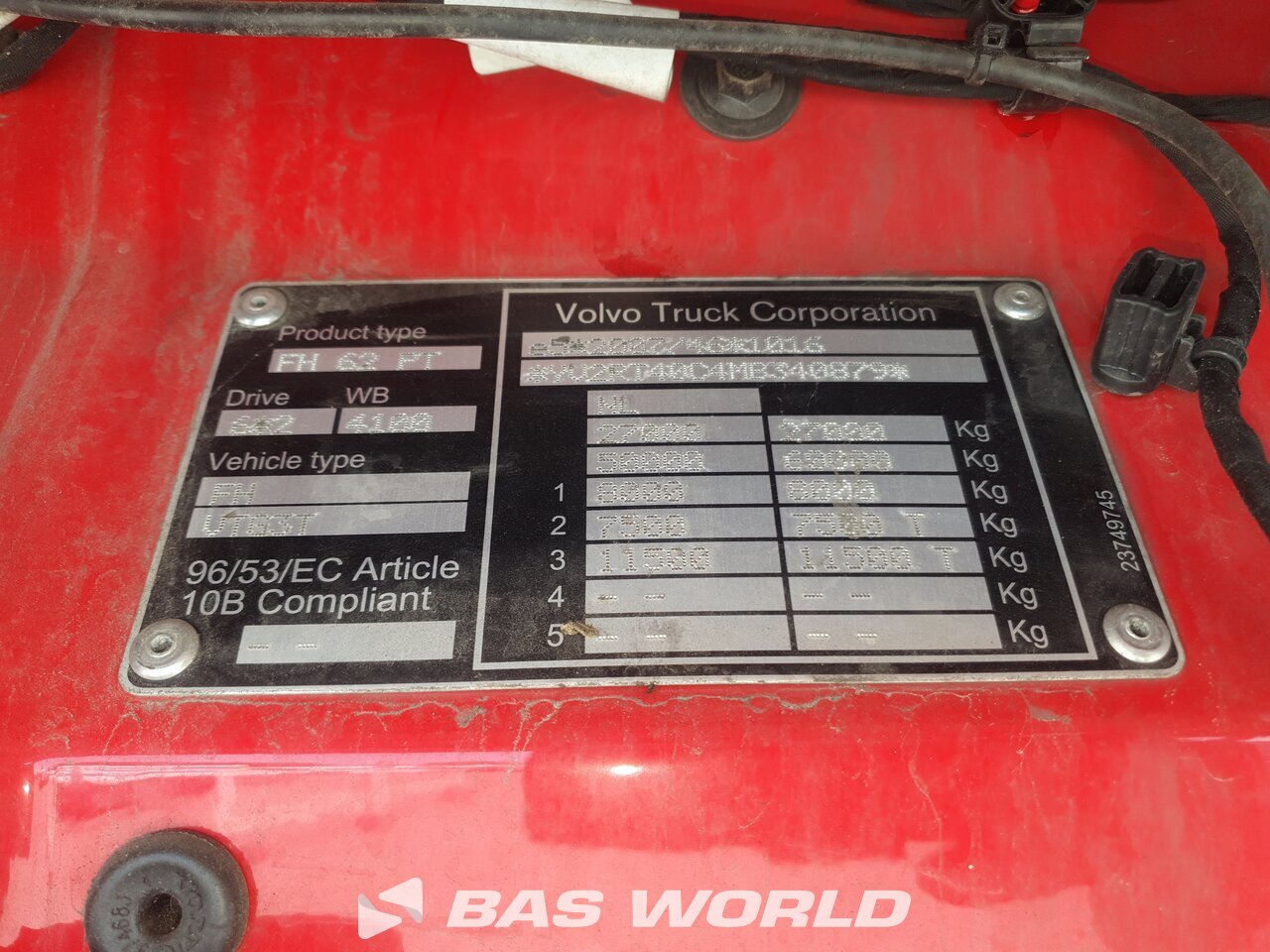 Other : Volvo FH 500 6X2 Tracteur routier