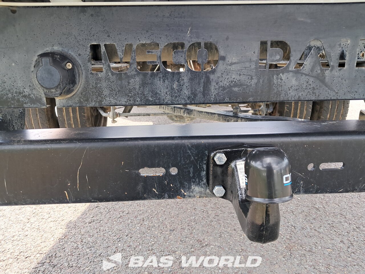 Towbar / Trailer hitch : Iveco Daily 35C16 Benne